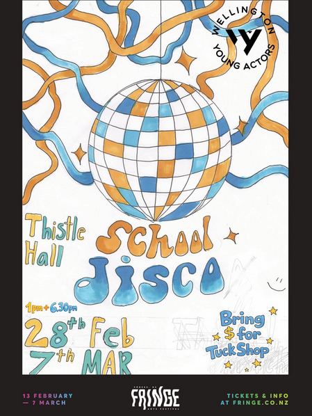 Fringe Festival School Disco poster