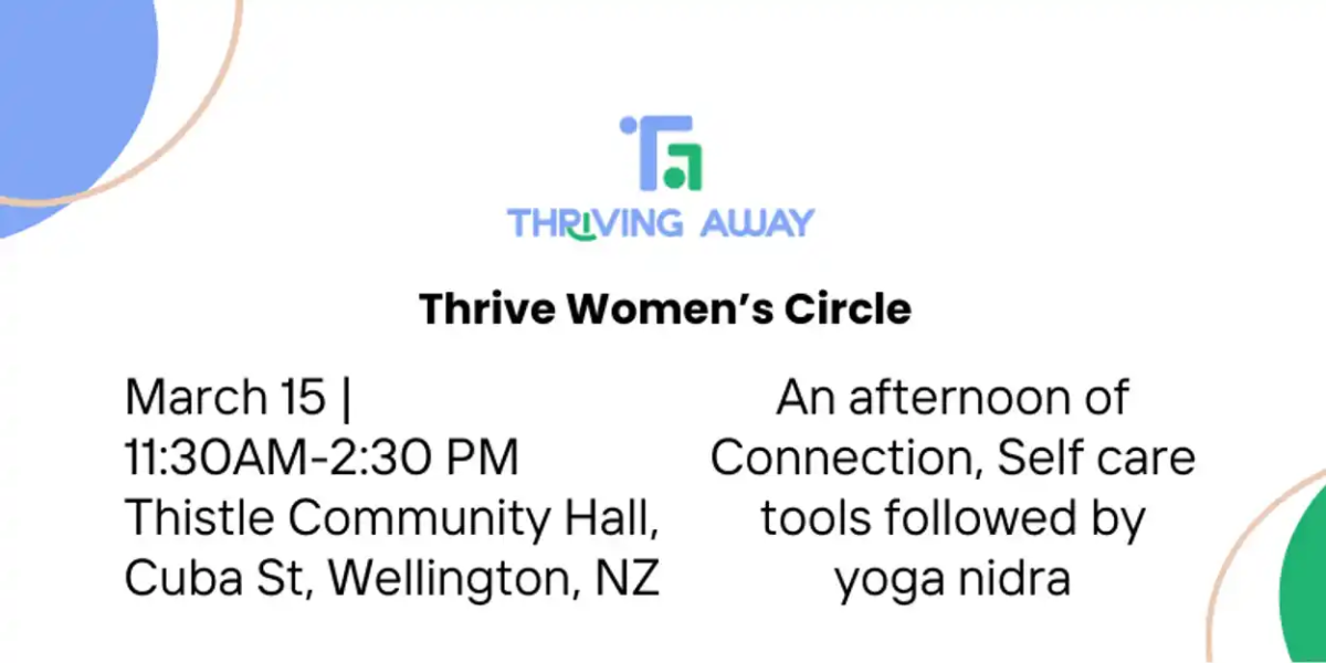 Thrive Women's Circle banner