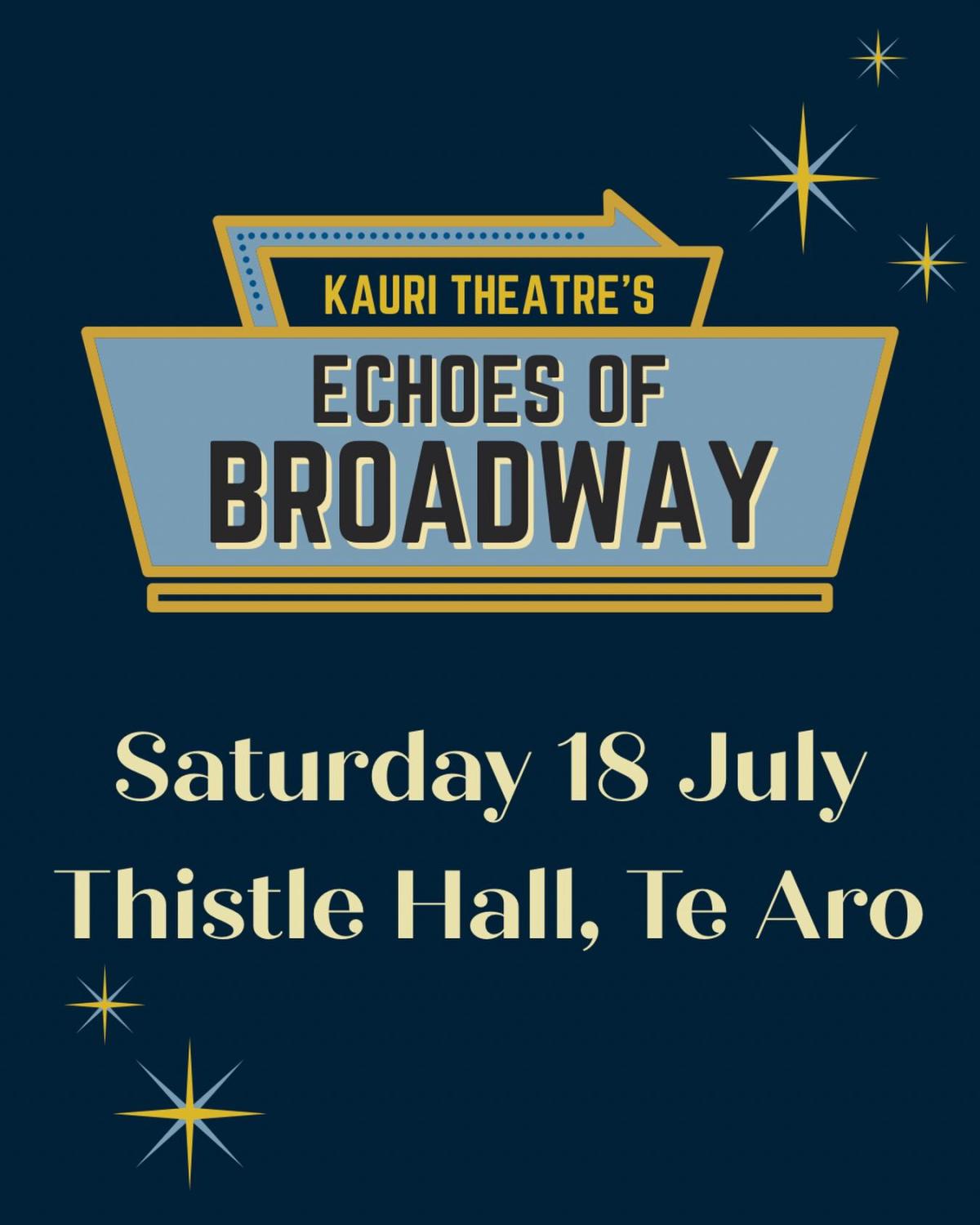 Echoes of Broadway poster