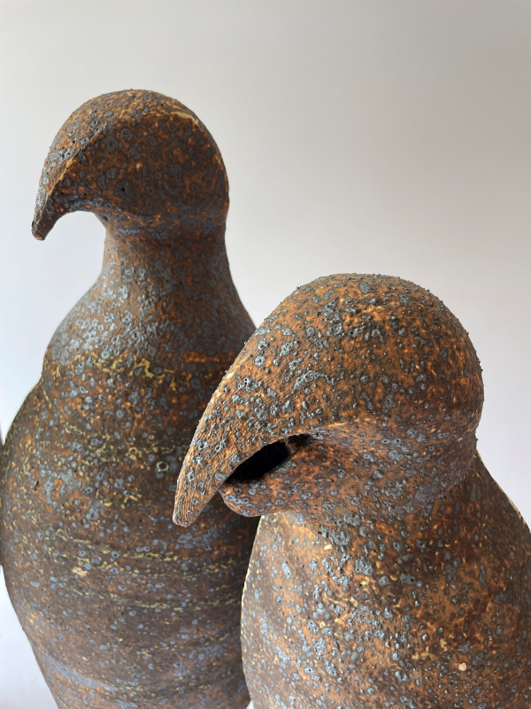 Sculptural birds by Aimée McLeod