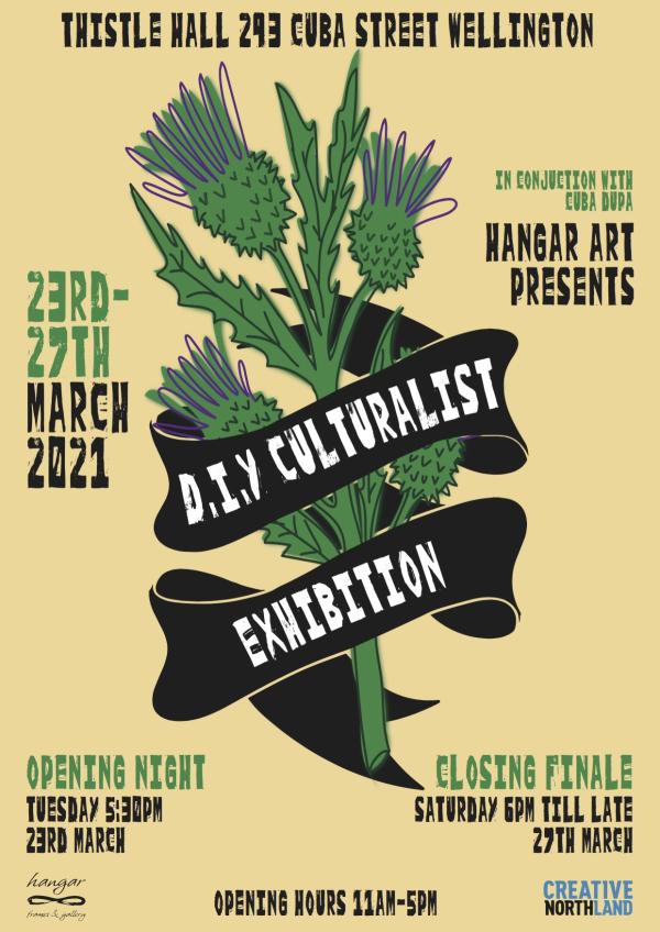 poster for DIY Culturalists exhibition