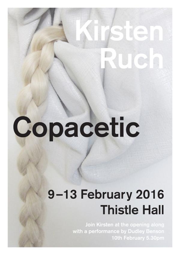 Kirsten Ruch, Copacetic, Thistle Hall 2016