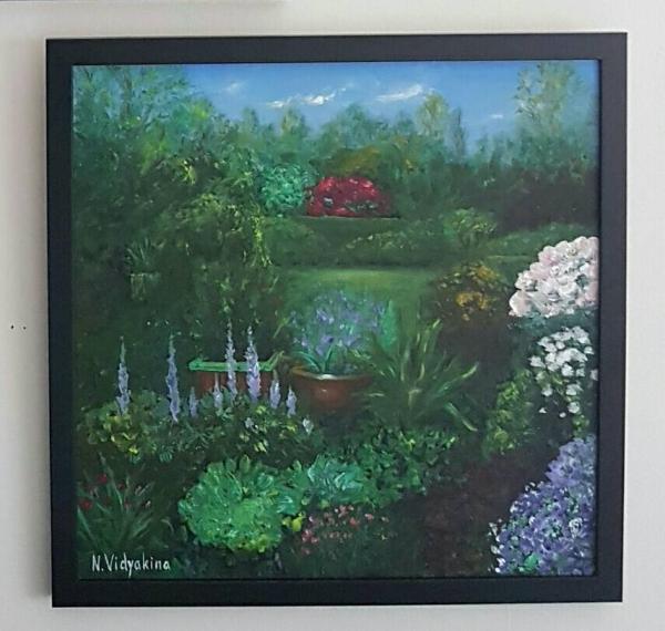 Natalia Vidyakina garden painting