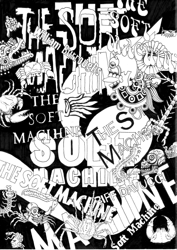 Ink drawing by Sam McAnvinue Northcott.