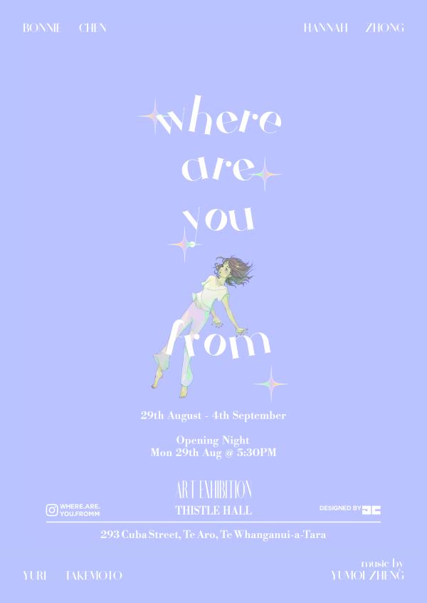 Poster for the show - Where are you from